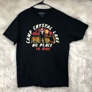 Friday the 13th: Camp Crystal Lake, No Place to Hide T-Shirt, Horror Movie SZ L